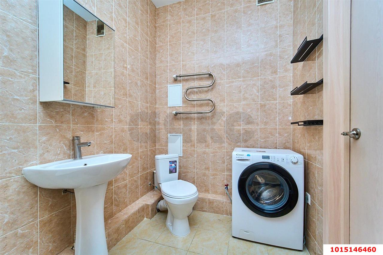 Фото №9: 1-комнатная квартира 32 м² - Краснодар, ЖК Флотилия, ул. имени 40-летия Победы, 178к3