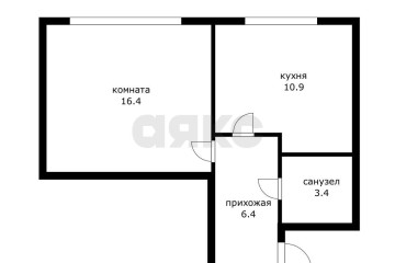 Фото №5: 1-комнатная квартира 37 м² - Российский, мкр. ЖК София, ул. Куликова Поля, 15