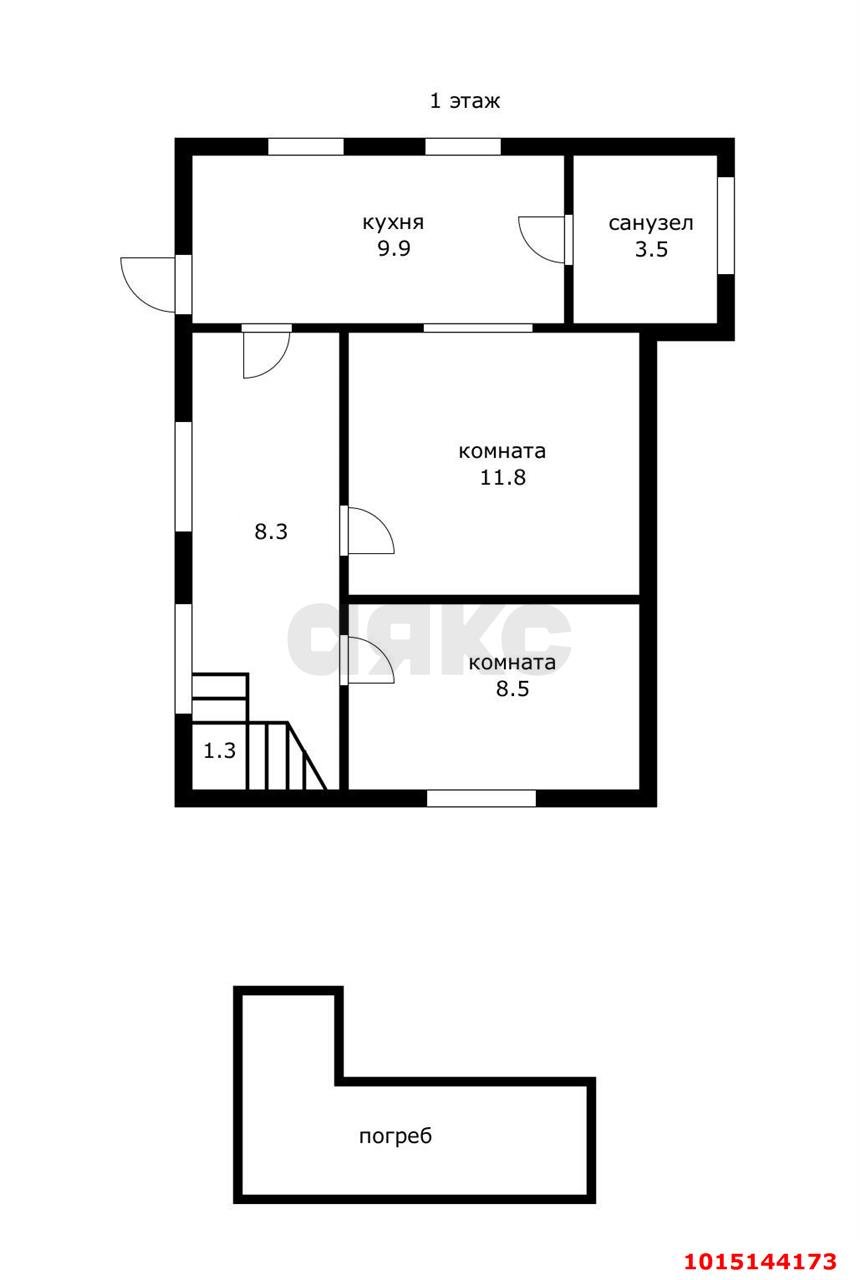 Фото №17: Дом 66 м² + 6.2 сот. - Лотос, Прикубанский внутригородской округ, ул. Ягодная, 144
