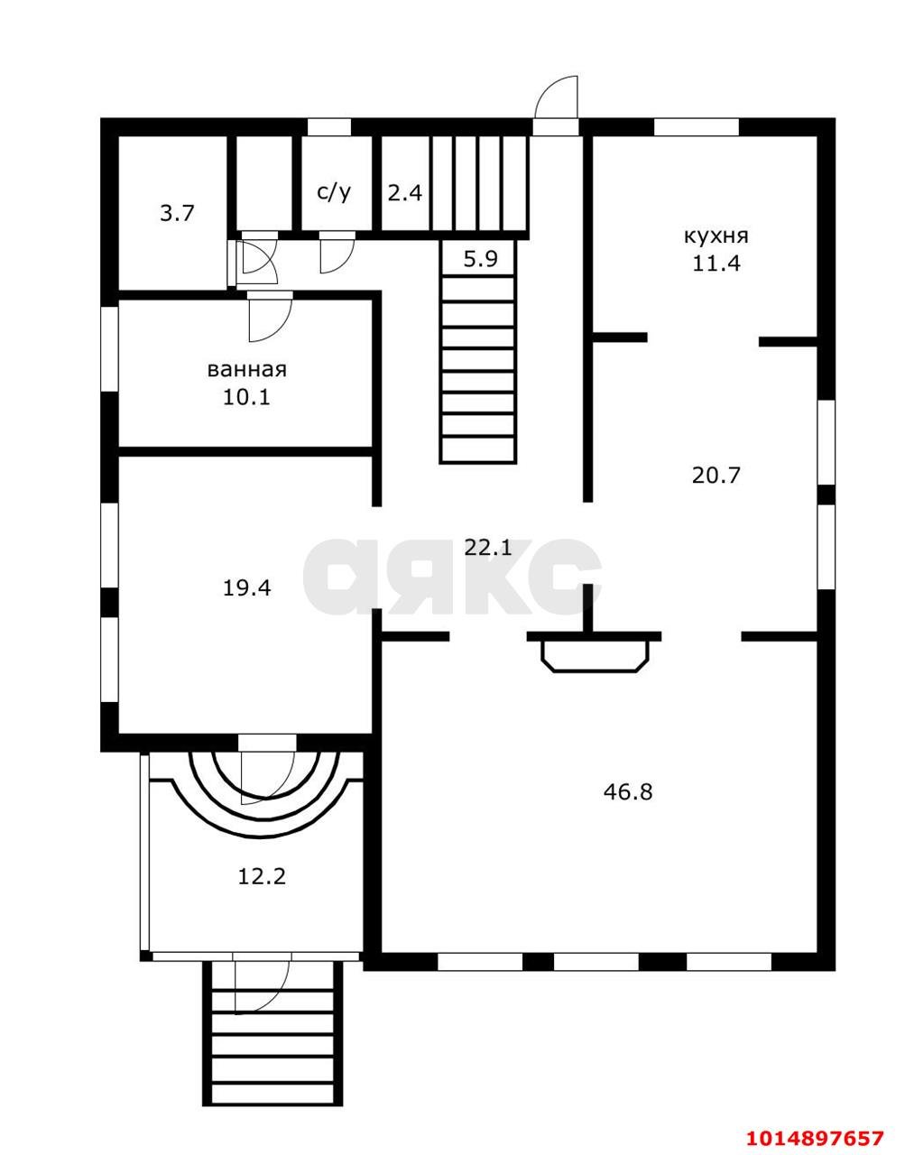 Фото №14: Дом 475 м² + 6 сот. - Краснодар, Табачная Фабрика, пер. Глухой, 2