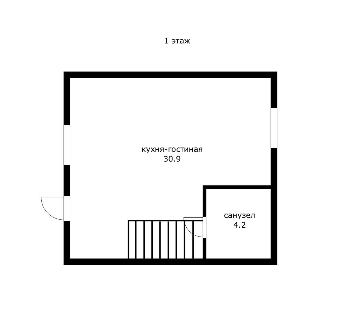Фото №9: Дом 68 м² + 1 сот. - Новая Адыгея, ул. Красная, 25/2
