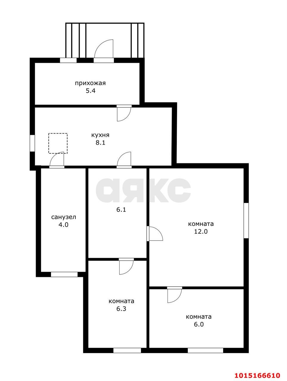 Фото №13: Дом 47 м² + 4.05 сот. - Краснодар, Животновод, ул. Грушевая, 315