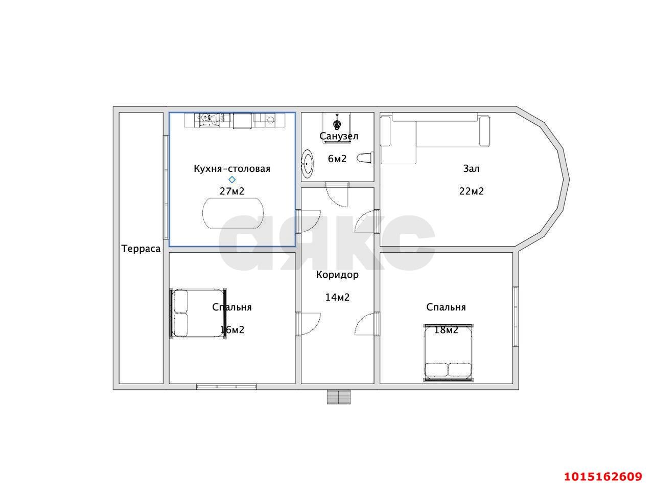 Фото №13: Дом 100 м² + 4.75 сот. - Южный, ул. Почтовая, 18