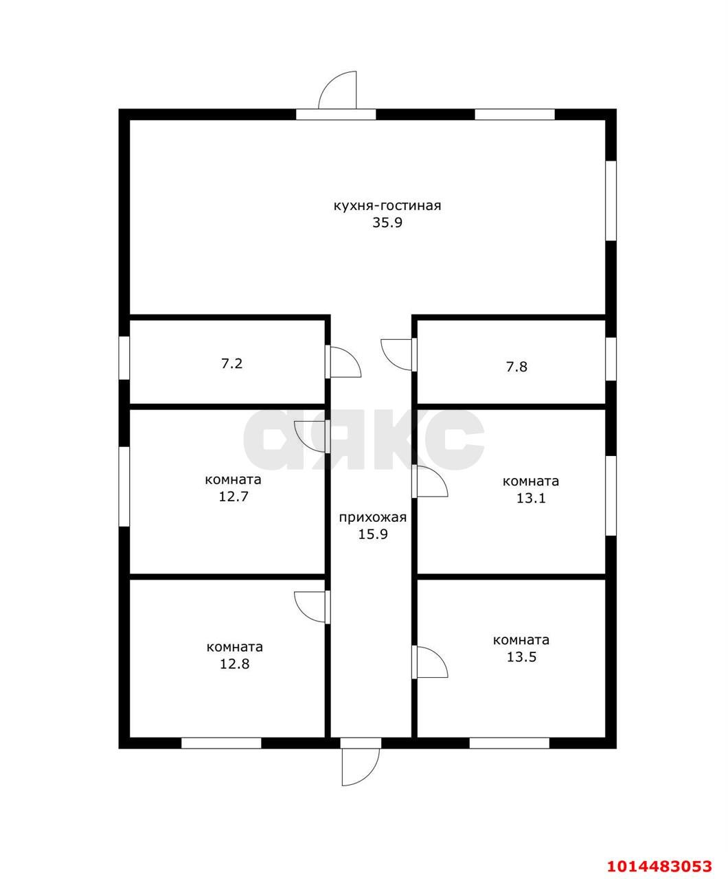 Фото №16: Дом 120 м² + 6 сот. - Индустриальный, Прикубанский внутригородской округ, ул. Солнечная, 25