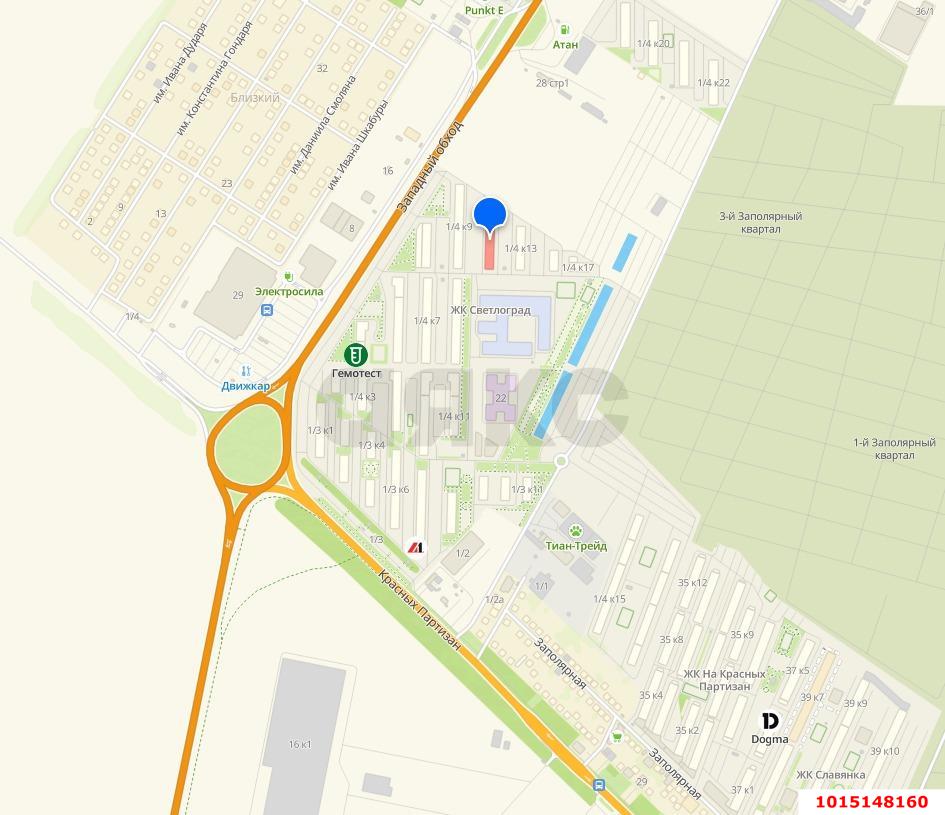 Фото №11: Торговое помещение 56 м² - Краснодар, Светлоград, ул. Красных Партизан, 1/4к3