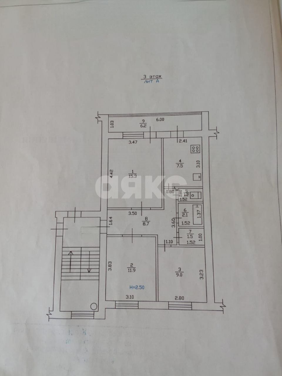 Фото №19: 3-комнатная квартира 57 м² - Горячий Ключ, Курортная Зона, пер. Спортивный, 16