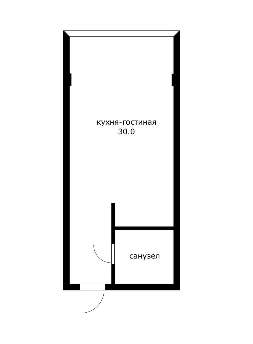 Фото №10: Студия 33 м² - Краснодар, Калинино, Прикубанский внутригородской округ, мкр. Завод Радиоизмерительных Приборов, ул. 1 Мая, 299