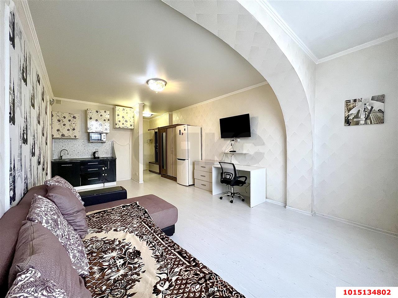 Фото №3: Студия 33 м² - Краснодар, Завод Радиоизмерительных Приборов, ул. 1 Мая, 299