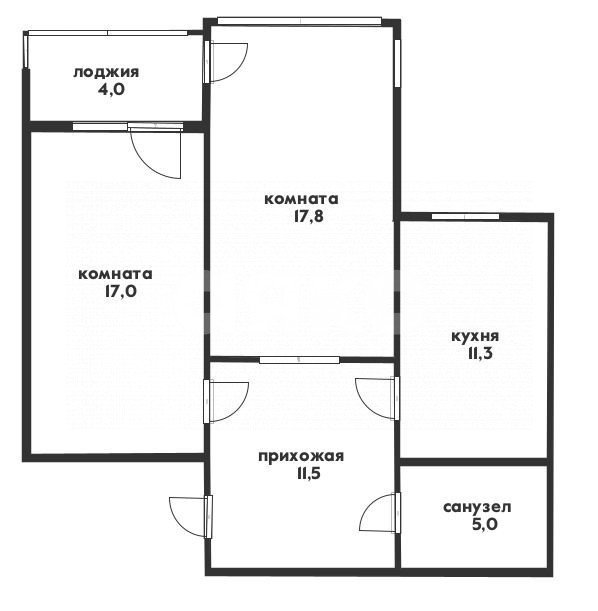 Фото №17: 2-комнатная квартира 62 м² - Дивноморское, жилой комплекс Легенда, ул. Курортная, 3к3