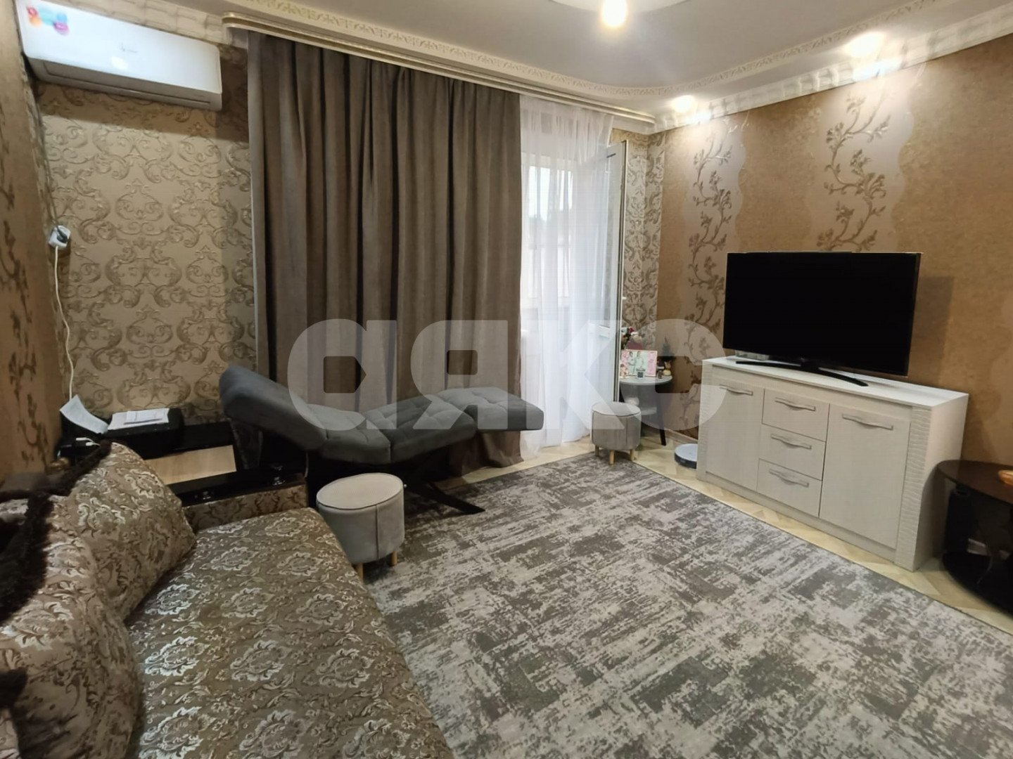 Фото №4: 1-комнатная квартира 45 м² - Анапа, Алексеевка, ул. Солнечная, 38к4