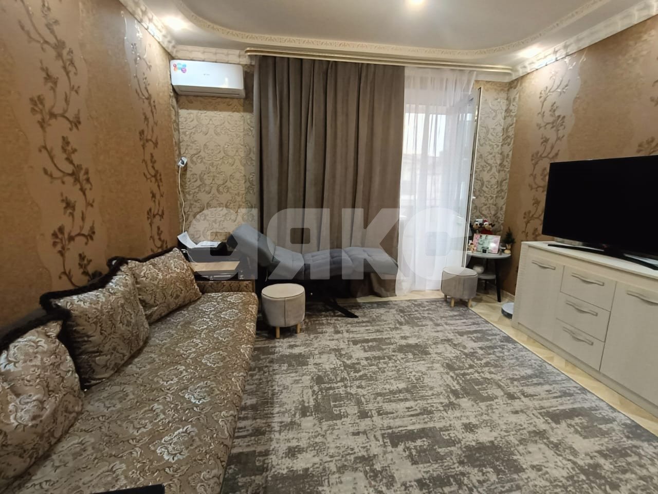 Фото №5: 1-комнатная квартира 45 м² - Анапа, Алексеевка, ул. Солнечная, 38к4