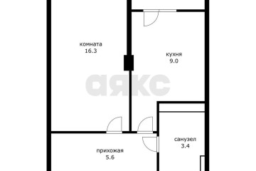 Фото №3: 1-комнатная квартира 34 м² - Краснодар, мкр. жилой комплекс Притяжение, ул. Московская, 118к1