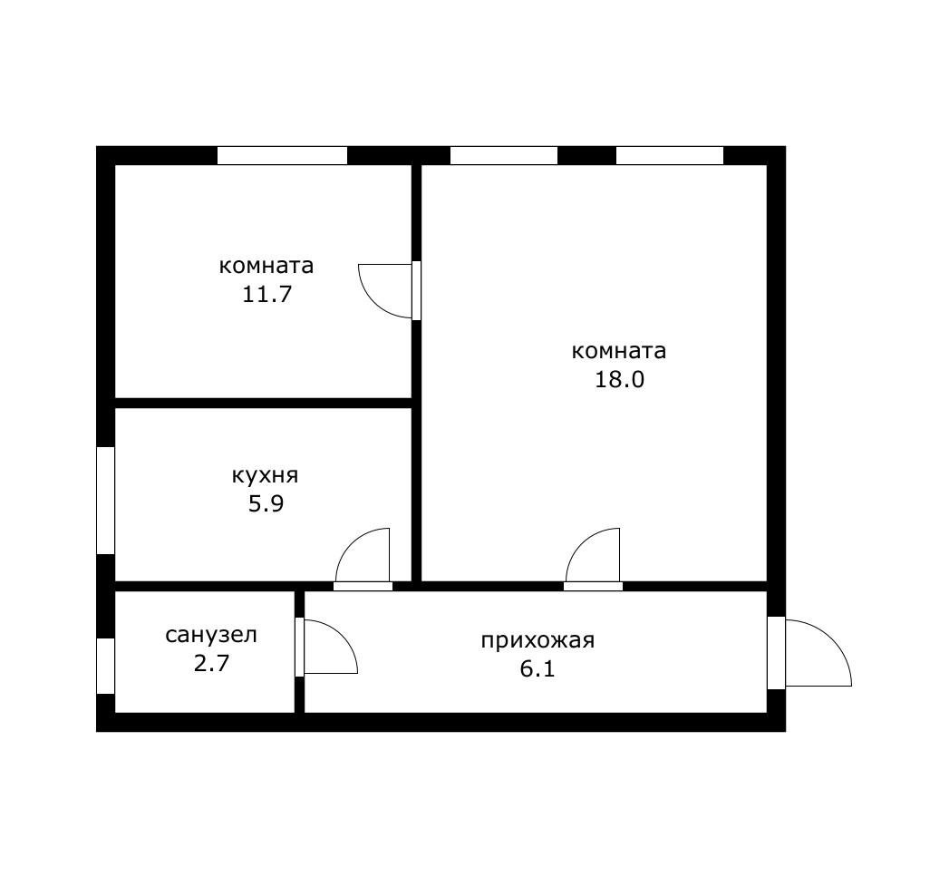 Фото №11: 2-комнатная квартира 44 м² - Краснодар, Сельскохозяйственный Институт, мкр. Западный внутригородской округ, ул. Мичурина, 14