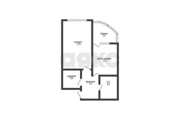 Фото №3: 1-комнатная квартира 48 м² - Краснодар, мкр. жилой комплекс Дружный-2, б-р Адмиралтейский, 3к2
