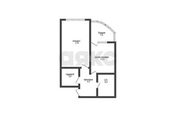Фото №3: 1-комнатная квартира 48 м² - Краснодар, мкр. жилой комплекс Дружный-2, б-р Адмиралтейский, 3к2