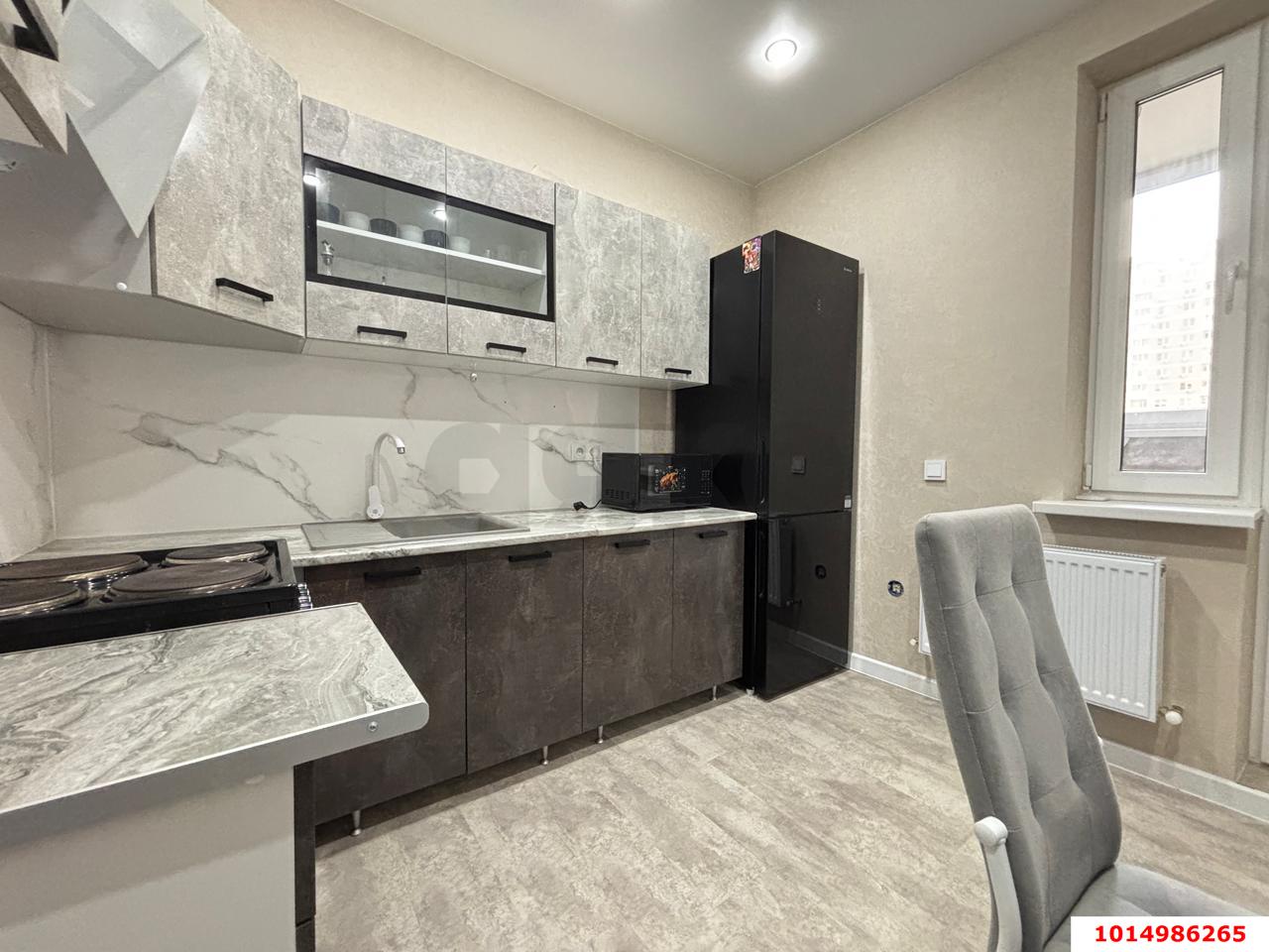 Фото №3: 1-комнатная квартира 38 м² - Краснодар, Славянский, ул. Заполярная, 39к10