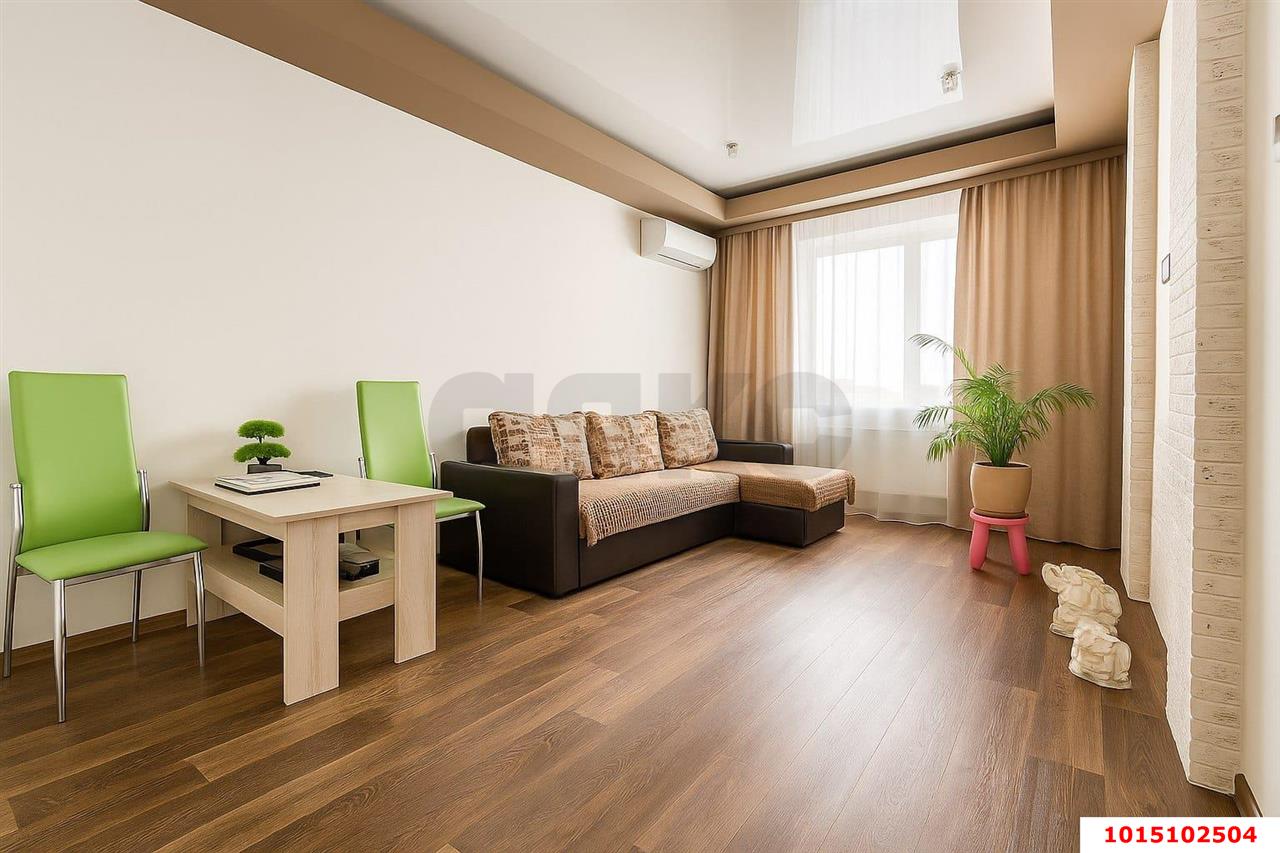 Фото №2: 2-комнатная квартира 55 м² - Краснодар, Музыкальный, ул. имени И.И. Дунаевского, 23А