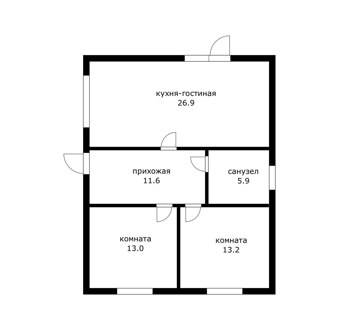 Фото №15: Дом 70 м² + 6 сот. - Елизаветинская, Прикубанский внутригородской округ, ст Речник, ул. Центральная, 675