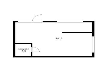 Фото №5: Коммерция 26 м² - Краснодар, мкр. Парк Победы, ул. Героя Пешкова, 14к3