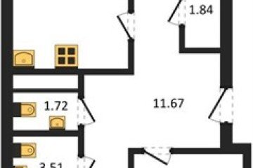 Фото №1: 3-комнатная квартира 80 м² - Майкоп, 