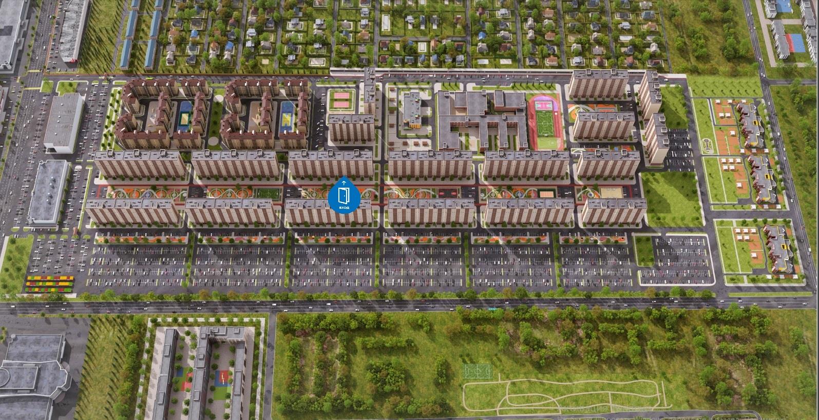 Фото №2: Коммерция 41 м² - Краснодар, Прикубанский внутригородской округ, мкр. жилой комплекс Дыхание, ул. Лётчика Позднякова, 2к24