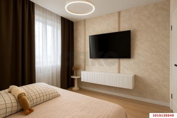 Фото №2: 1-комнатная квартира 42 м² - Краснодар, мкр. жилой комплекс Россинский Парк, ул. Командорская, 15