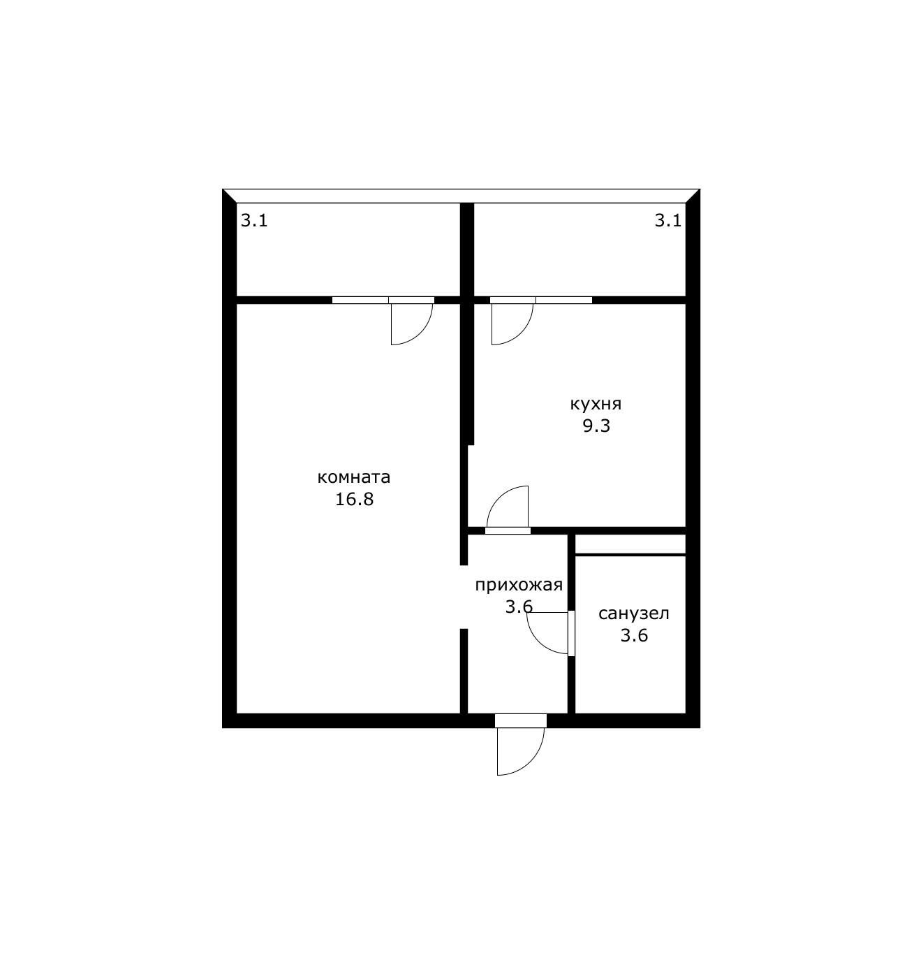 Фото №8: 1-комнатная квартира 36 м² - Краснодар, Славянский, мкр. Прикубанский внутригородской округ, ул. Заполярная, 35к7