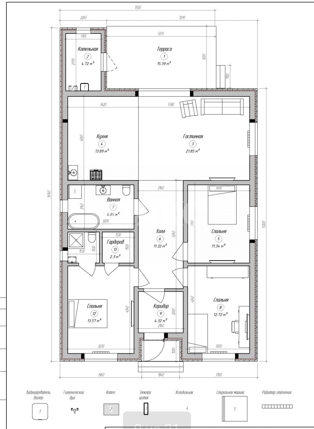 Фото №19: Дом 120 м² + 5.18 сот. - Цибанобалка, ул. Хрустальная, 110