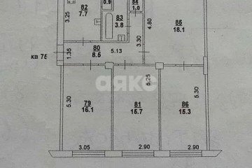 Фото №1: 4-комнатная квартира 88 м² - Ростов-на-Дону, мкр. Новое Поселение, пер. Халтуринский, 200/125