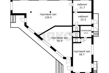 Фото №5: Торговое помещение 311 м² - Ленина, п. коттеджный  Виктория Престиж, ул. Спортивная, 8