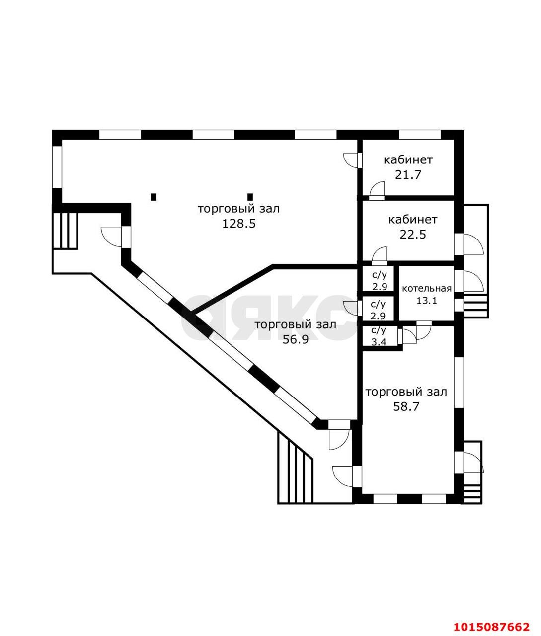 Фото №5: Торговое помещение 311 м² - Ленина, коттеджный  Виктория Престиж, ул. Спортивная, 8