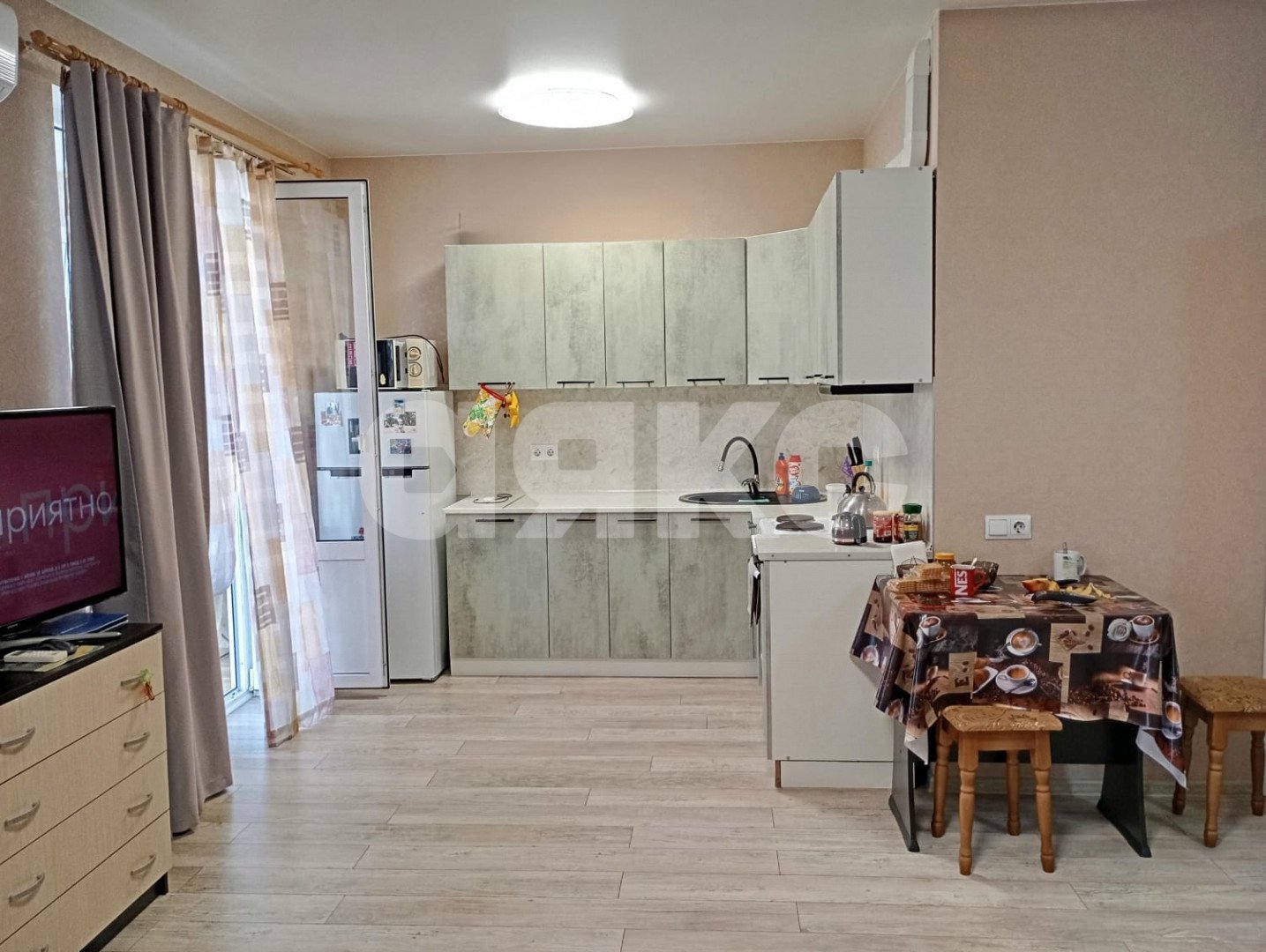 Фото №3: 1-комнатная квартира 37 м² - Анапа, ЖК Времена Года, ул. Мирная, 29к2