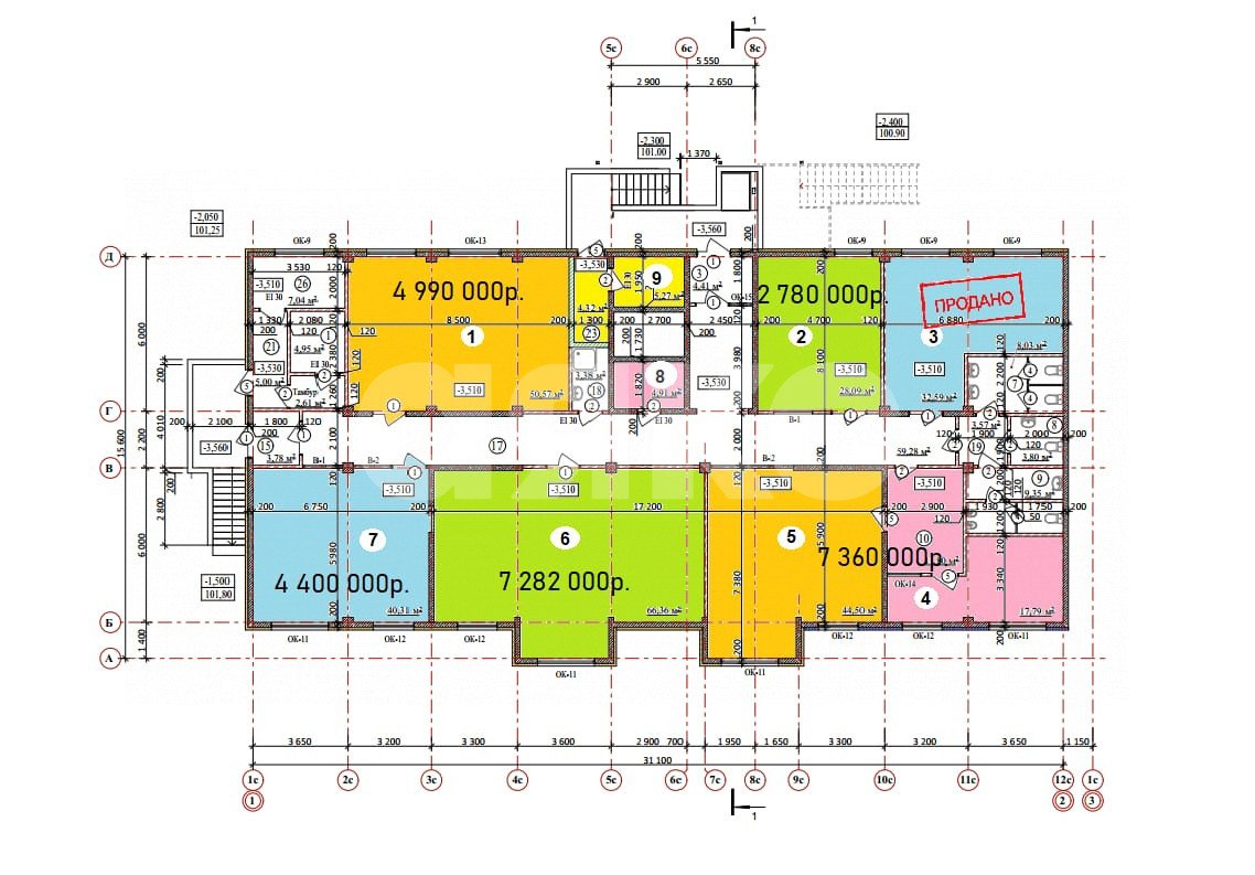 Фото №20: Коммерция 50 м² - Геленджик, Северный, ул. Маршала Жукова, 2к1
