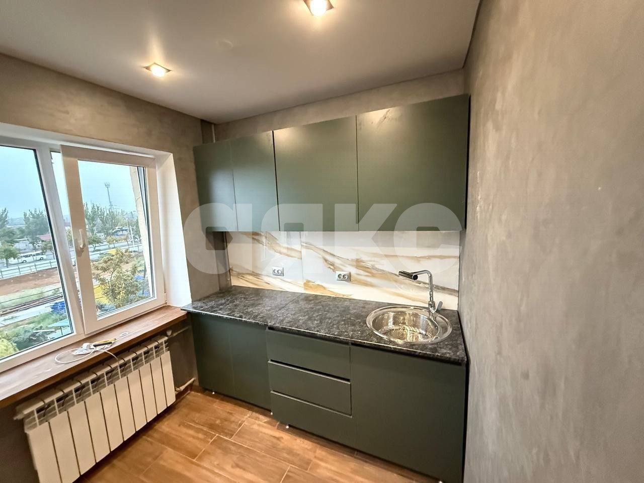 Фото №2: 3-комнатная квартира 50 м² - Мариуполь, Жовтневый, пр-кт Ленина, 143