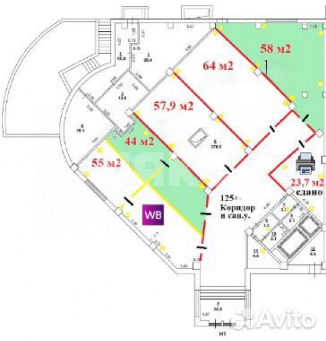 Фото №6: Коммерция 412 м² - Ростов-на-Дону, Западный, ул. Зорге, 9
