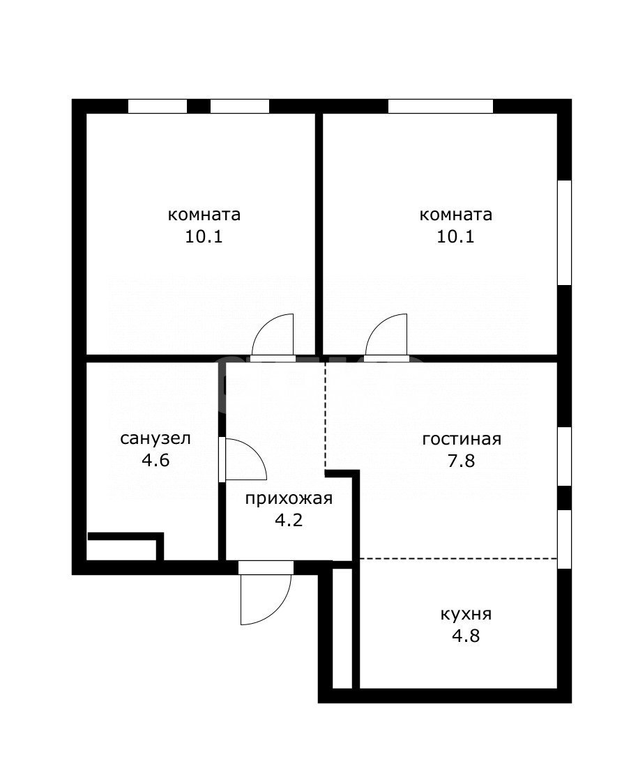 Фото №1: 2-комнатная квартира 41 м² - Москва, жилой комплекс Квартал на Воде, 1