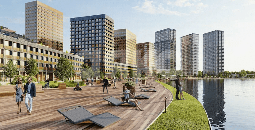 Фото №14: 2-комнатная квартира 41 м² - Москва, жилой комплекс Квартал на Воде, 1