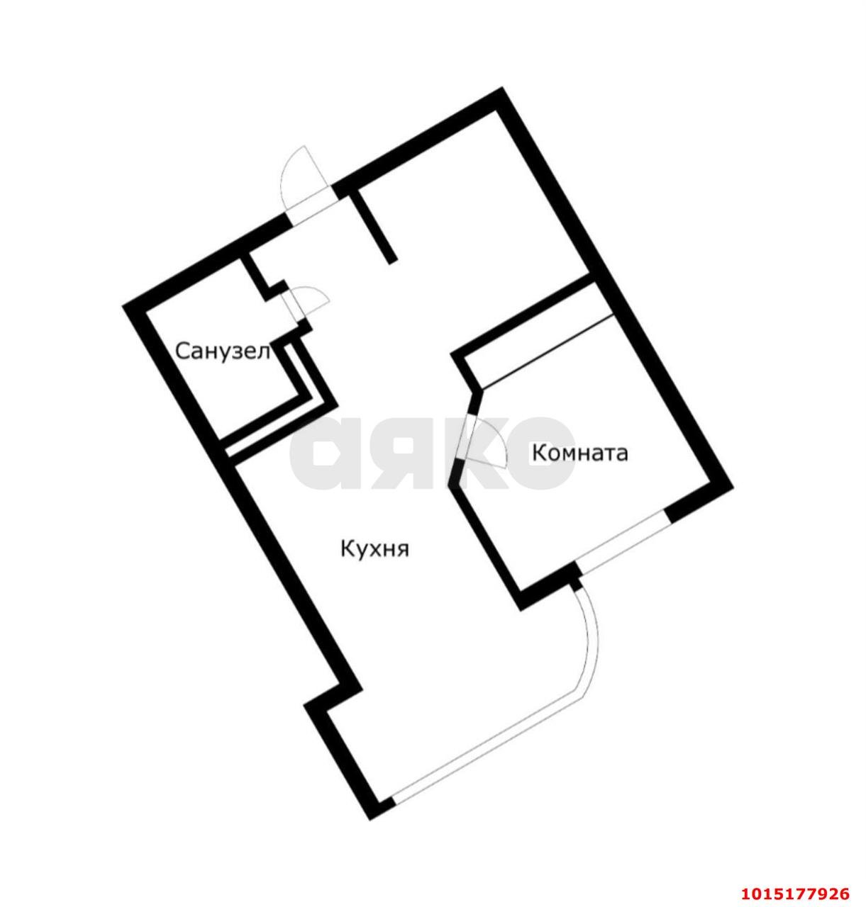 Фото №19: 2-комнатная квартира 50 м² - Краснодар, Кожзавод, жилой комплекс Резиденция, мкр. Западный внутригородской округ, ул. Кожевенная, 22