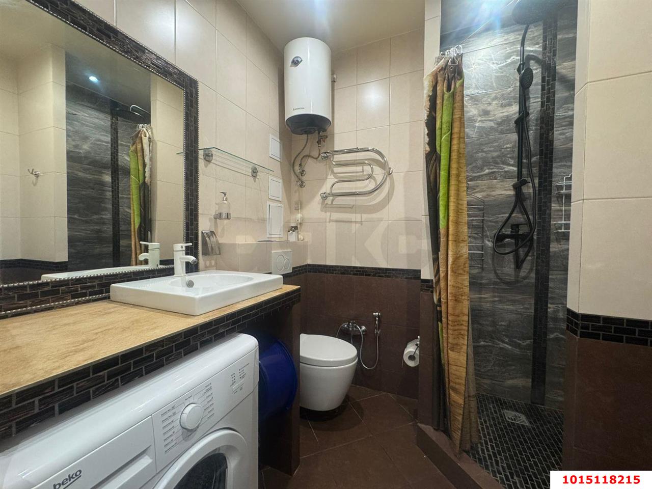 Фото №9: 1-комнатная квартира 49 м² - Краснодар, Прикубанский внутригородской округ, Фестивальный, Солнечный, мкр. жилой комплекс Лиговский, ул. Героя Пешкова, 5