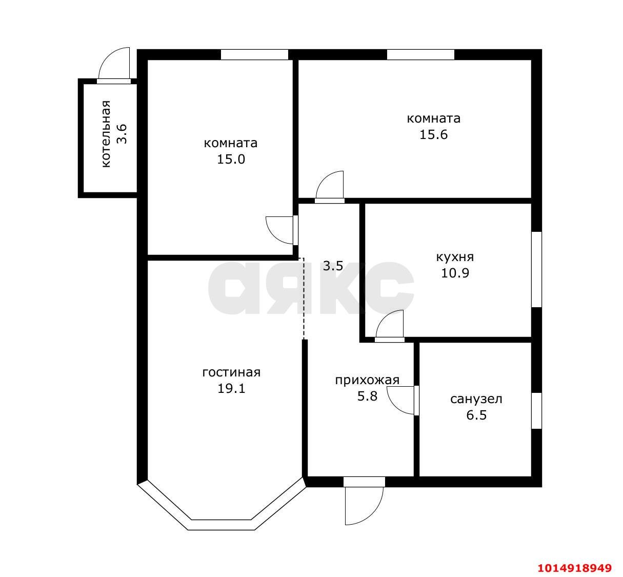 Фото №14: Дом 80 м² + 4.74 сот. - Елизаветинская, Экспресс, ул. Виноградная, 34