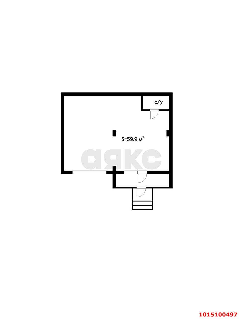 Фото №9: Торговое помещение 60 м² - Краснодар, Солнечный, ул. Архитектора Петина, 16