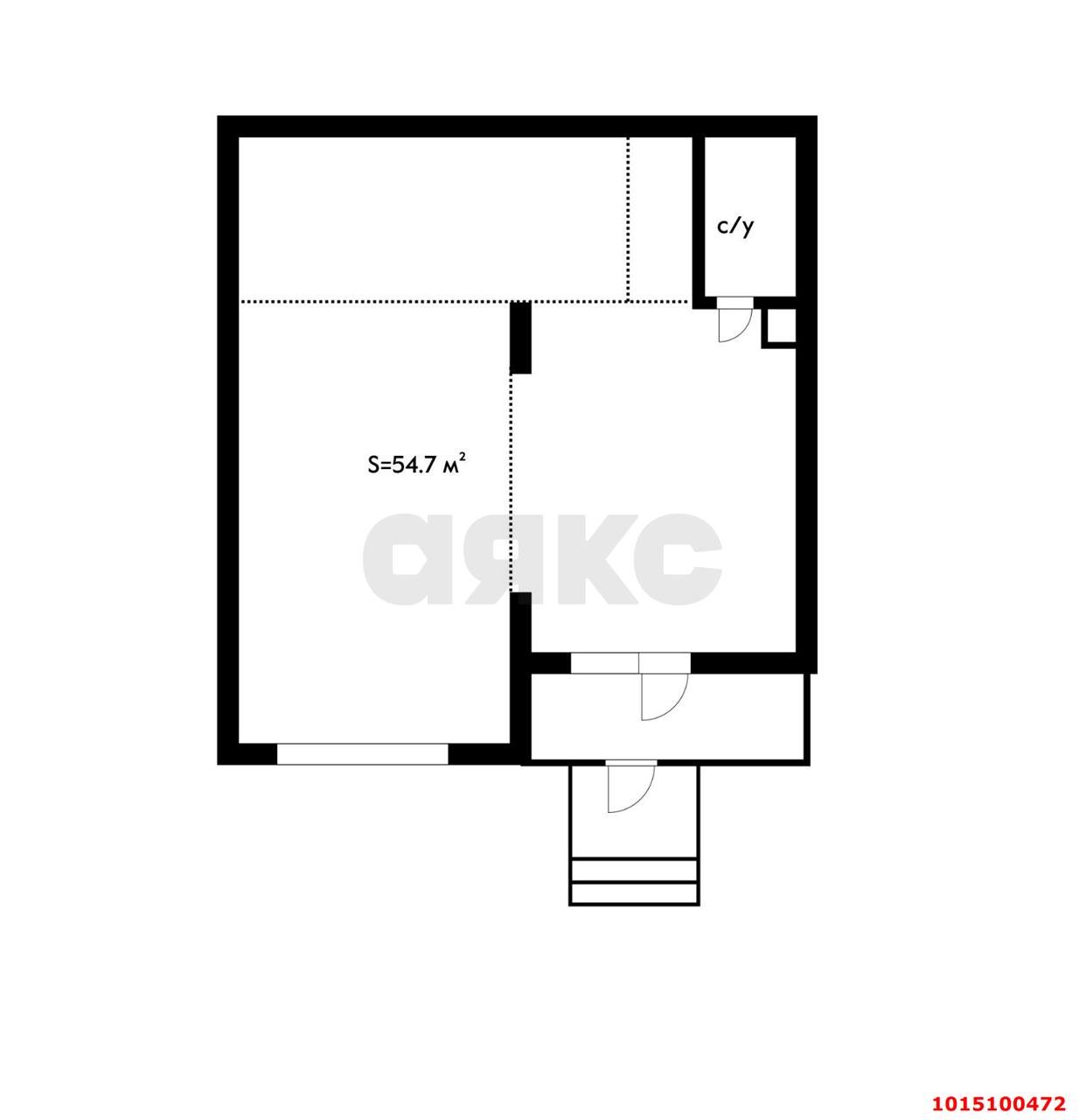 Фото №6: Коммерция 54 м² - Краснодар, ЖК Екатеринодар, Солнечный, Прикубанский внутригородской округ, Фестивальный, мкр. жилой комплекс Екатеринодар, ул. Архитектора Петина, 16