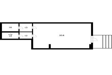 Фото №1: Коммерция 26 м² - Краснодар, мкр. Солнечный, ул. Казбекская, 16