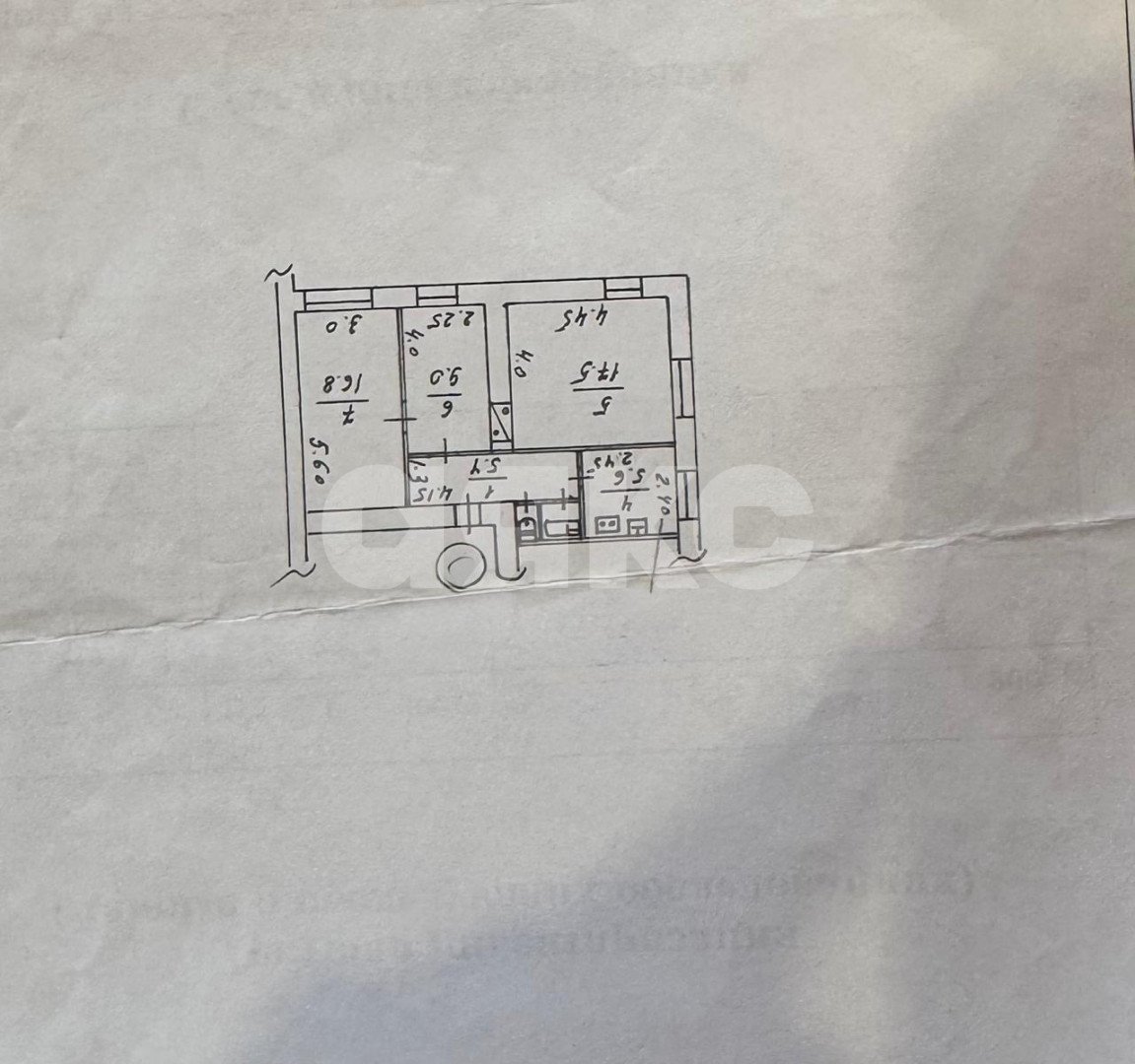 Фото №23: 3-комнатная квартира 56 м² - Симферополь, 831-й квартал, ул. Хацко, 17