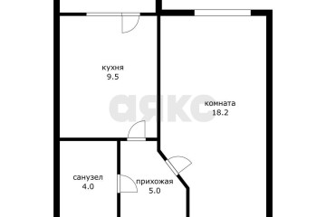 Фото №3: 1-комнатная квартира 36 м² - Краснодар, мкр. Музыкальный, ул. Московская, 140Г