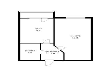 Фото №3: 1-комнатная квартира 36 м² - Краснодар, мкр. Прикубанский внутригородской округ, ул. Московская, 140Г