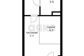 Фото №5: Студия 24 м² - Краснодар, мкр. Музыкальный, ул. Московская, 152
