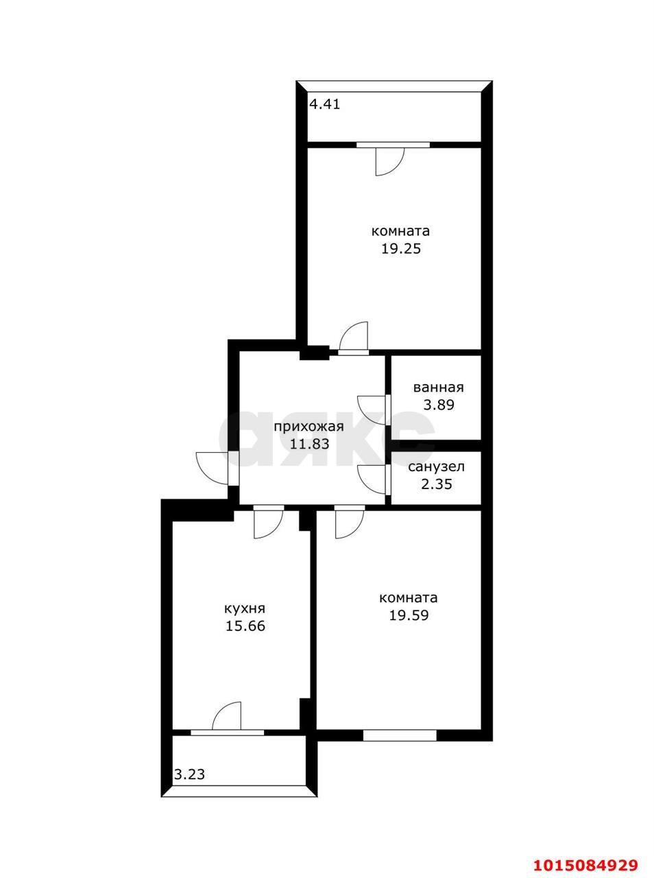 Фото №10: 2-комнатная квартира 79 м² - Краснодар, Западный внутригородской округ, ул. Кожевенная, 62