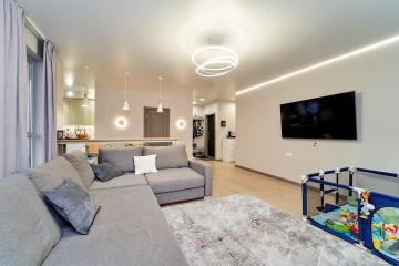 Фото №2: 2-комнатная квартира 74 м² - Краснодар, мкр. жилой комплекс Фамилия, ул. Старокубанская, 124