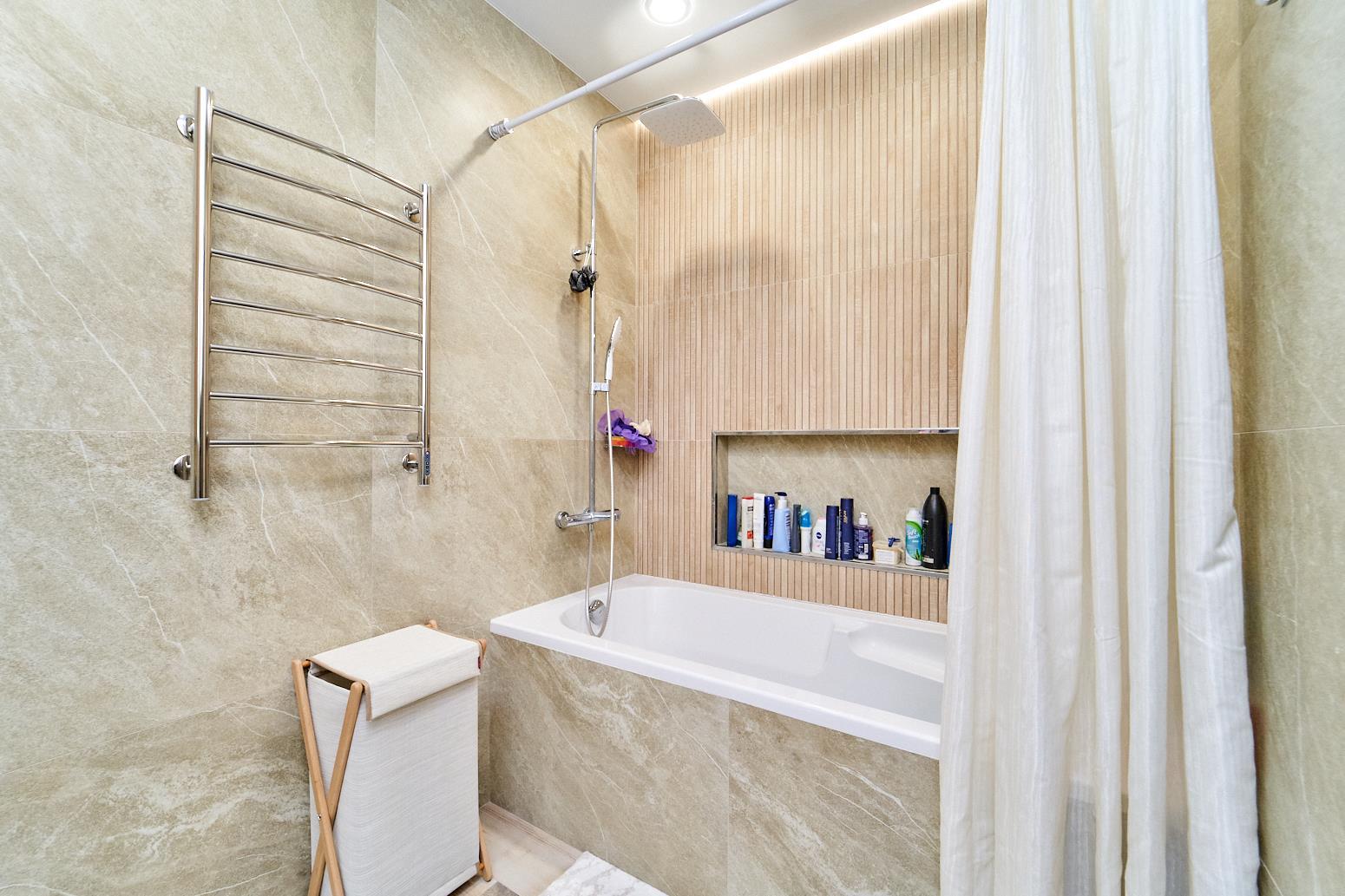 Фото №9: 2-комнатная квартира 74 м² - Краснодар, Карасунский внутригородской округ, Хлопчато-бумажный Комбинат, мкр. жилой комплекс Фамилия, ул. Старокубанская, 124